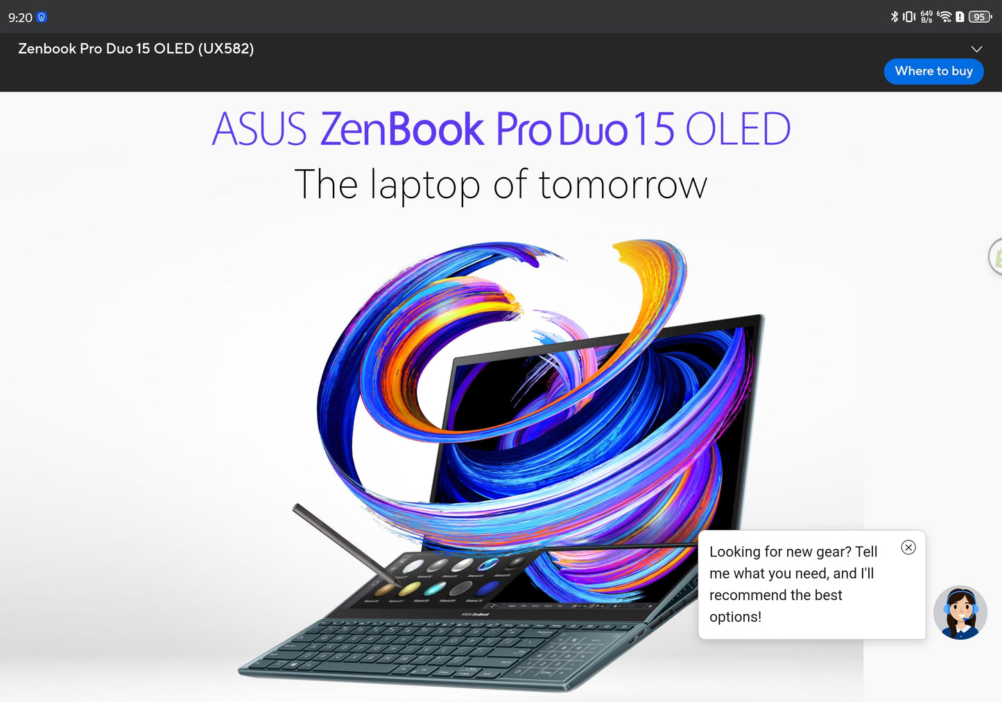 Asus zenbook pro duo